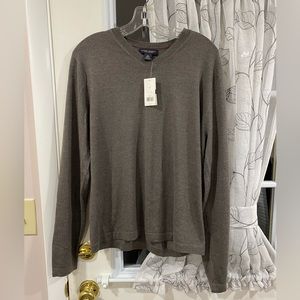 NWT men’s banana republic silk and cashmere sweater